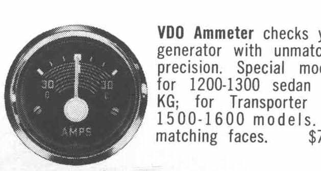 ampermetre VDO