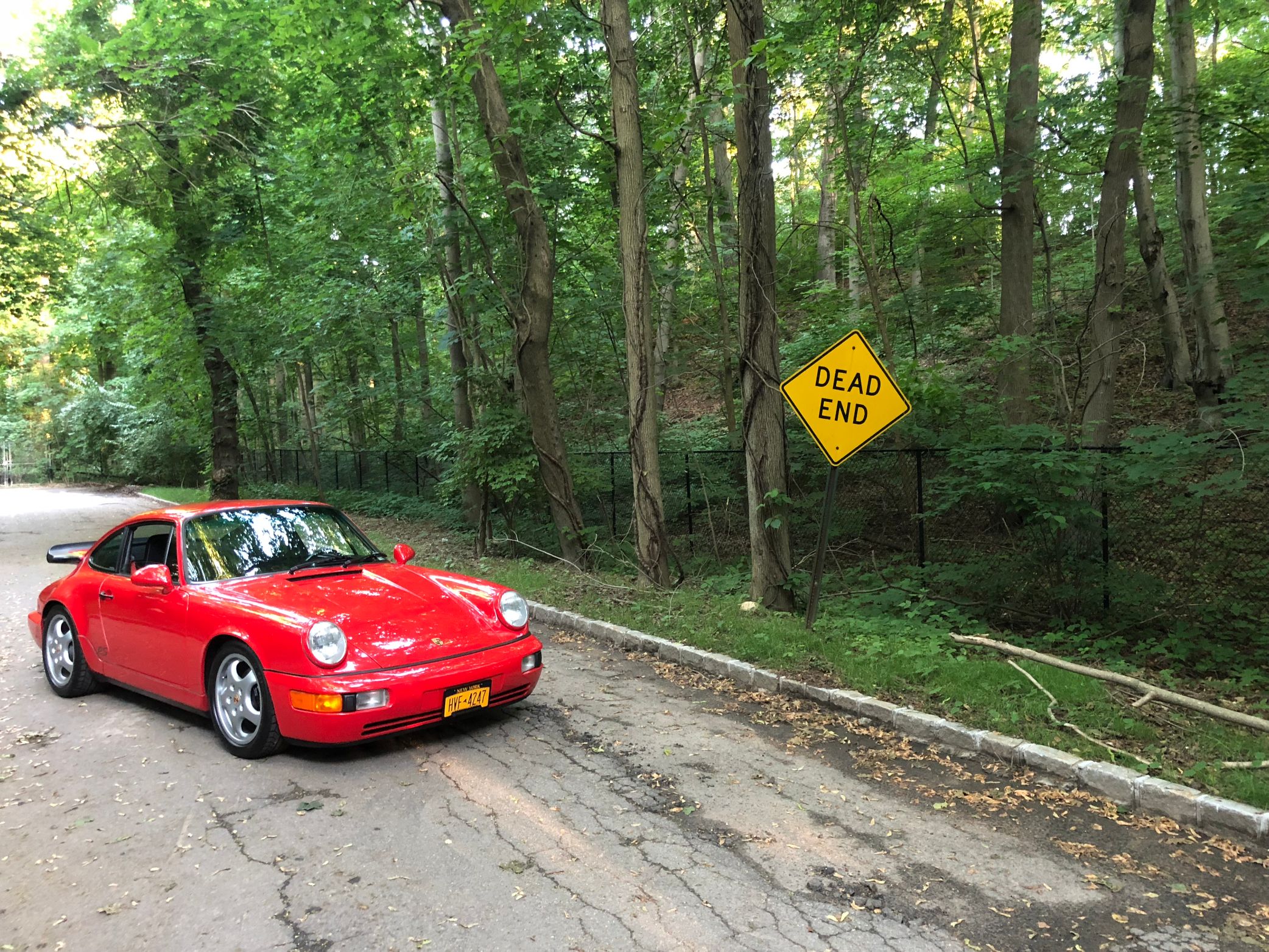 1992 Porsche RS America red