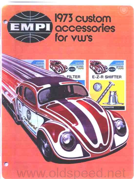 EMPI Catalog 1973 Custom Accessories page