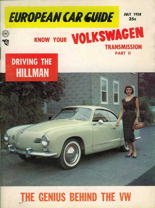 Foreign Car Guide July 1958