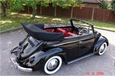 VW Beetle convertible oldspeed 1955 George Reynolds Engineering