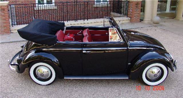 VW Beetle convertible oldspeed 1955 George Reynolds Engineering