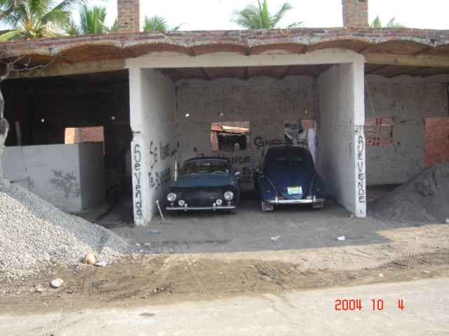 VW Karmann Ghia 1958 convertible with Okrasa TS 1300